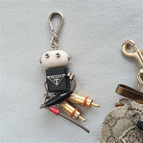 prada robot bag charm replica